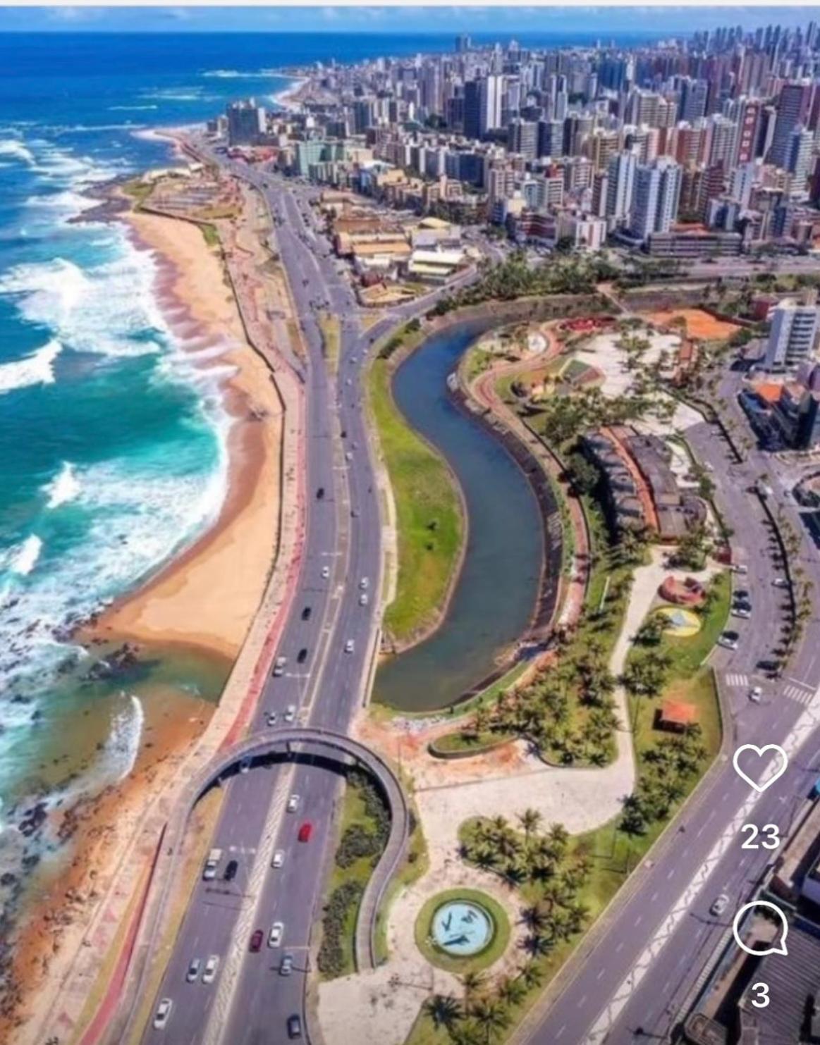 Stayhere! Fique Aqui! Apartamento 2/4 Mobiliado No Costa Azul :-) Salwador Zewnętrze zdjęcie